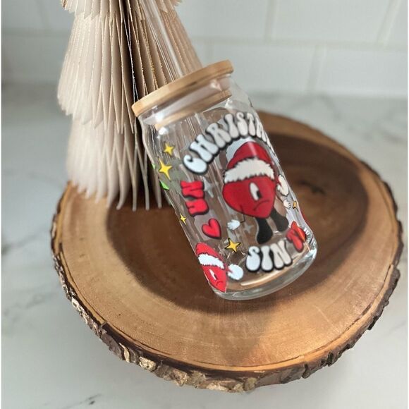 New Beer can glass NWT - Picture 2 of 3